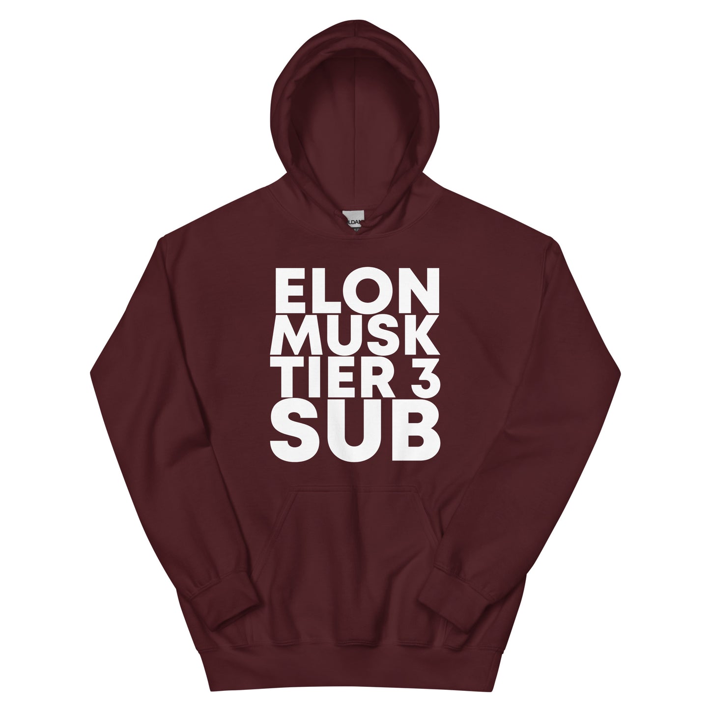 Elon Musk Tier 3 Sub Hoodie